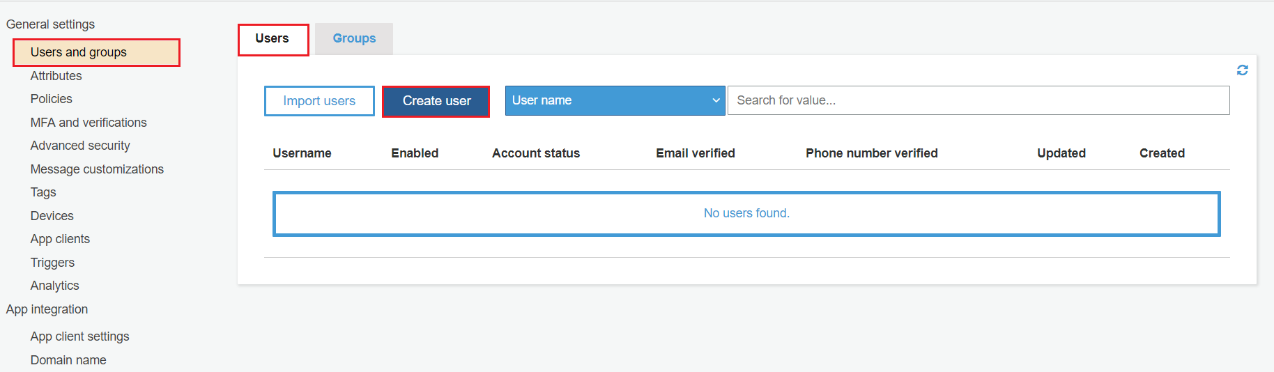 OAuth/OpenID/OIDC Single Sign On (SSO), AWS cognito SSO Login Add Users / Groups