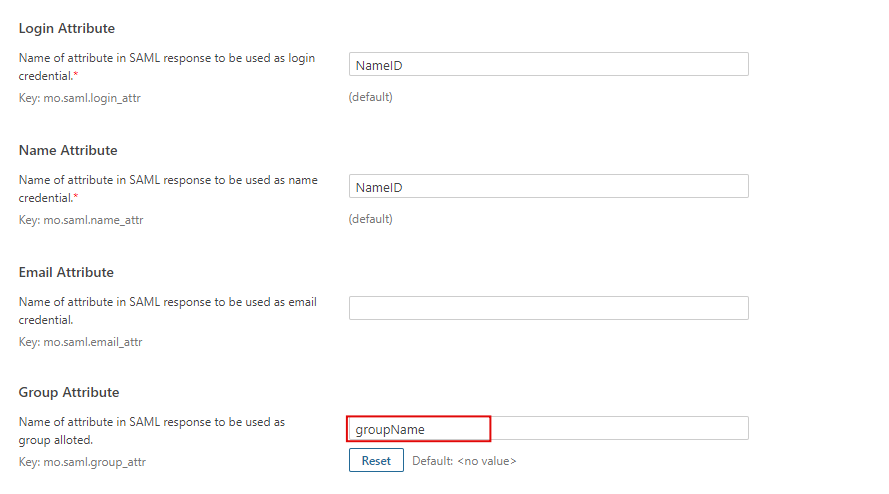 sonarqube saml single sign on (sso) plugin - attribute_mapping