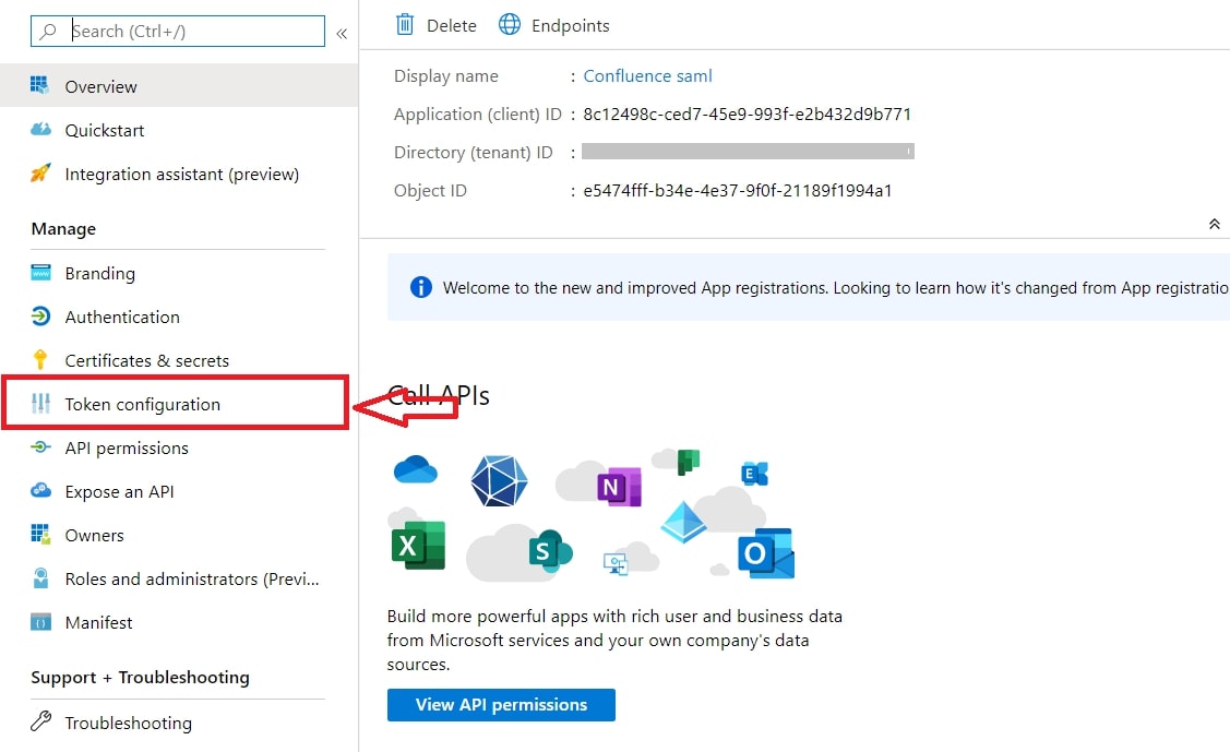 Single Sign On(SSO)using Microsoft Entra ID (Previously known as Azure AD), token configuration 