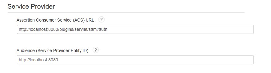 SAML Single Sign On (SSO) using RSA SecureID Identity Provider, Configure Service Provider