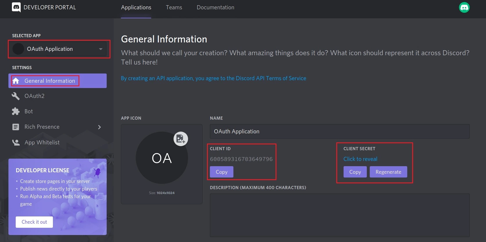 OAuth/OpenID/OIDC Single Sign On (SSO), Discord Client ID Client Secret