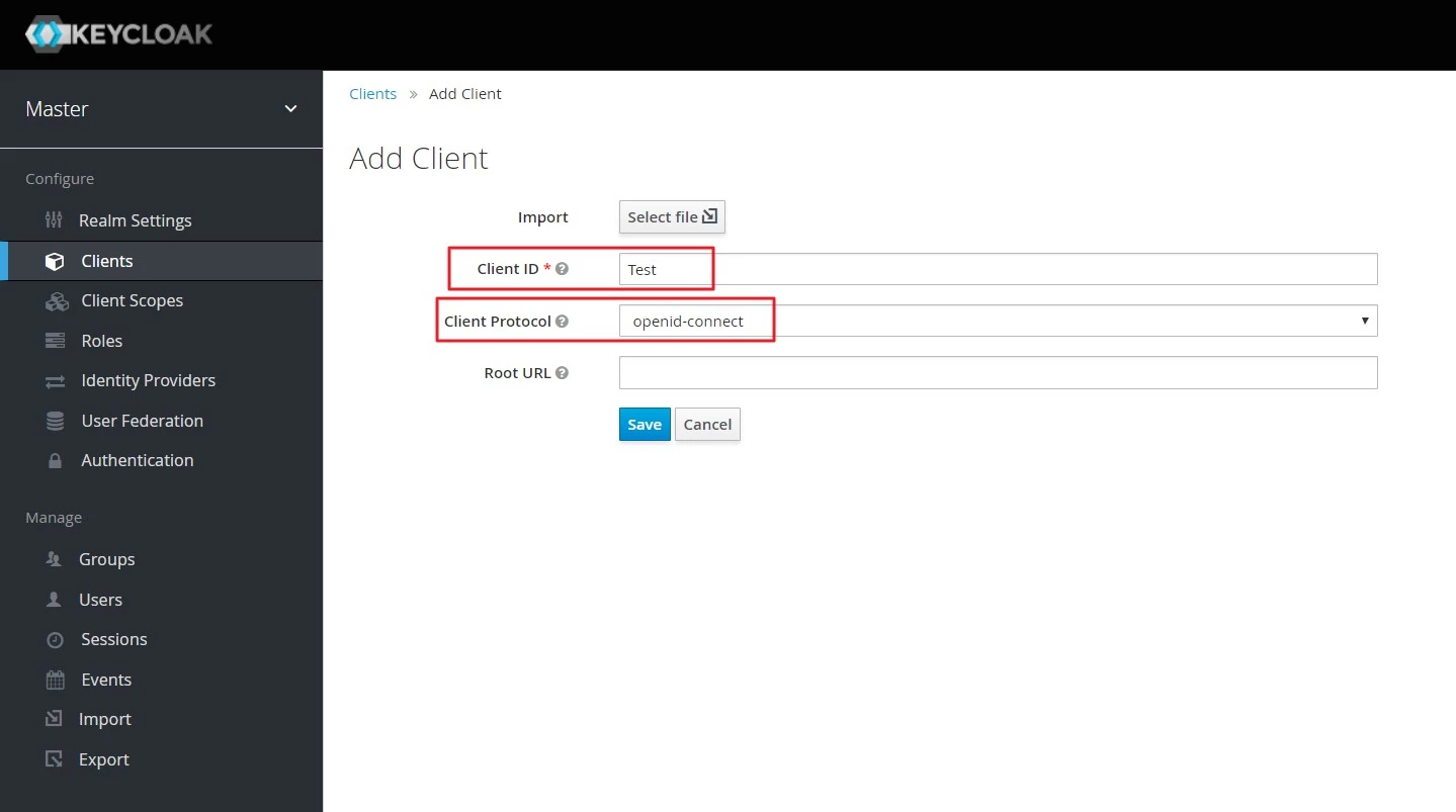 OAuth/OpenID/OIDC Single Sign On (SSO) using Keycloak Identity Provider, Setup Client App