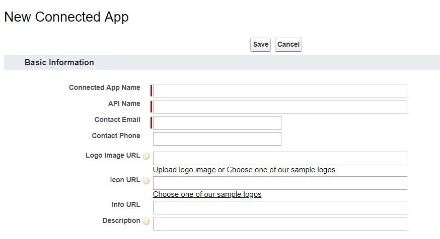 OAuth/OpenID/OIDC Single Sign On (SSO) using Identity Provider, New connected app