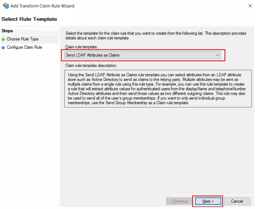 DNN SAML Single Sign-On (SSO) using ADFS as IDP - for SAML 2.0 Configure_LDAP Attributes