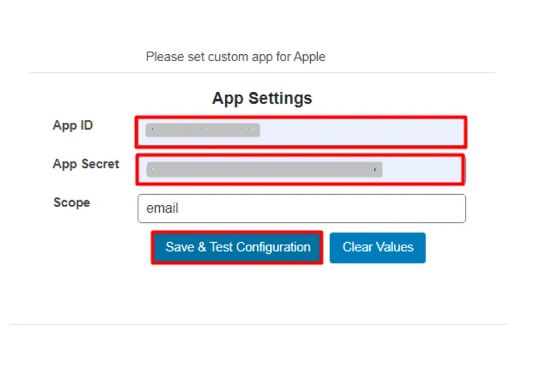 wordpress social login Client Id