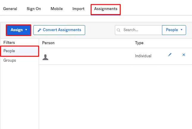 SAML Single Sign On (SSO) using Okta Identity Provider,Okta SSO Login, Assign App to People and Groups