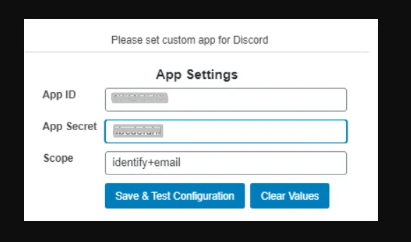 Discord wp social login Client Id