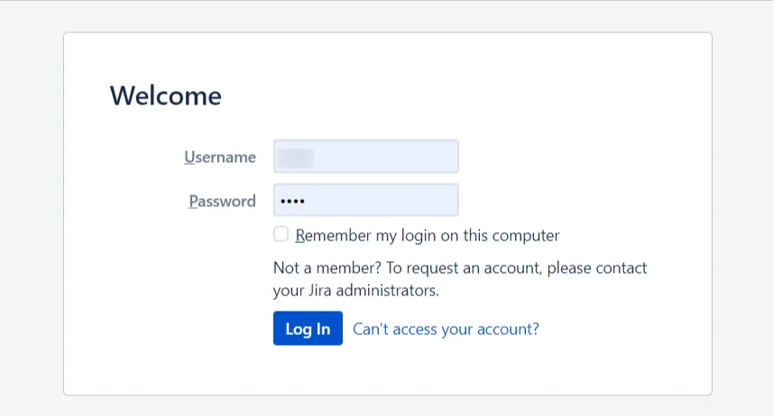 default-login-form