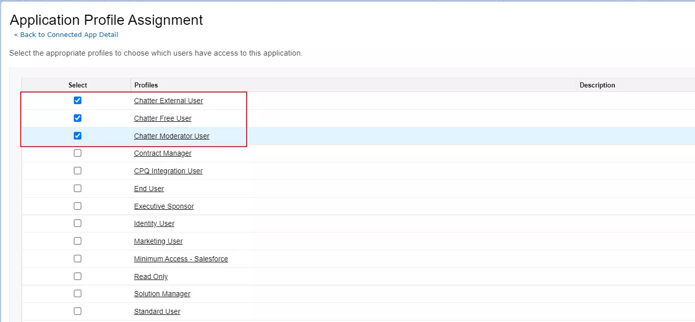 Shopify SAML Single Sign on (SSO) using Salesforce Identity Provider, Fill connected apps details