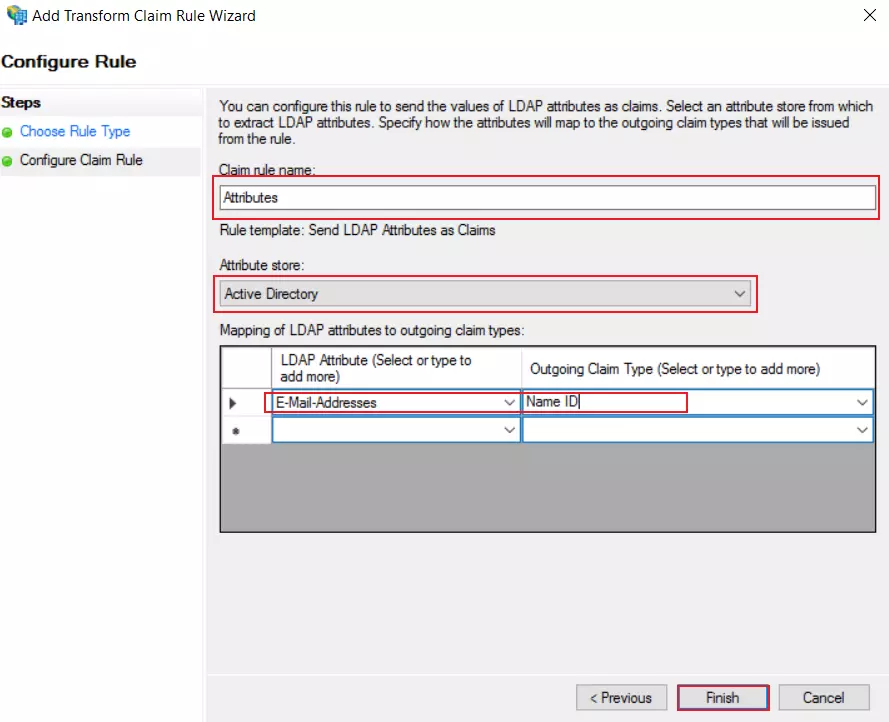 DNN SAML Single Sign-On (SSO) using ADFS as IDP - for the SAML 2.0 Add Transform Claim Rule