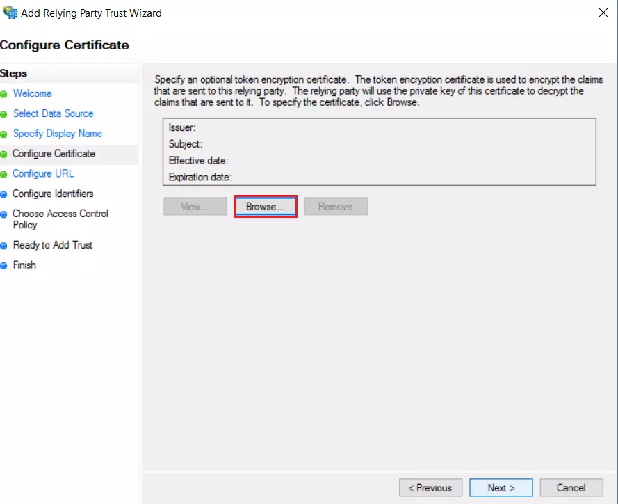 DNN SAML Single Sign-On (SSO) using ADFS as IDP - SAML 2.0 Wizard_Metadata manual