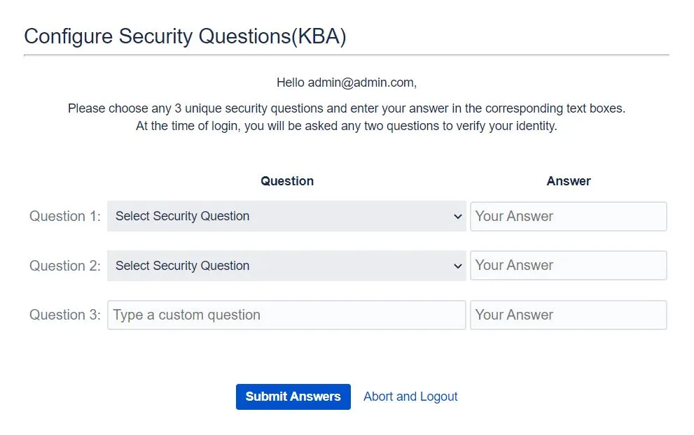 Setup Two Factor (2FA / MFA) Authentication for Confluence using OTP, KBA, TOTP methods