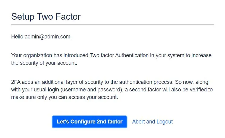 Setup Two Factor (2FA / MFA) Authentication for Confluence using OTP, KBA, TOTP methods