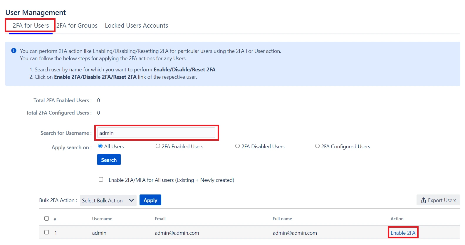 Setup Two Factor (2FA / MFA) Authentication for Confluence using OTP, KBA, TOTP methods