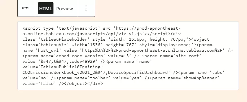 Custom HTML - Tableau Online WP SSO | Tableau Online as SP for Login with WordPress (WP)