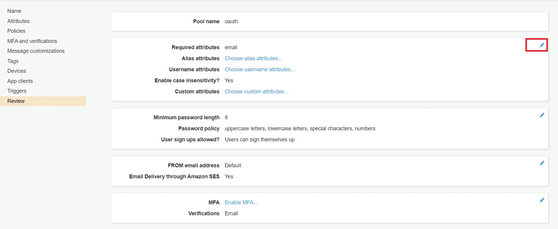 OAuth/OpenID/OIDC Single Sign On (SSO), AWS cognito SSO Login Add app client