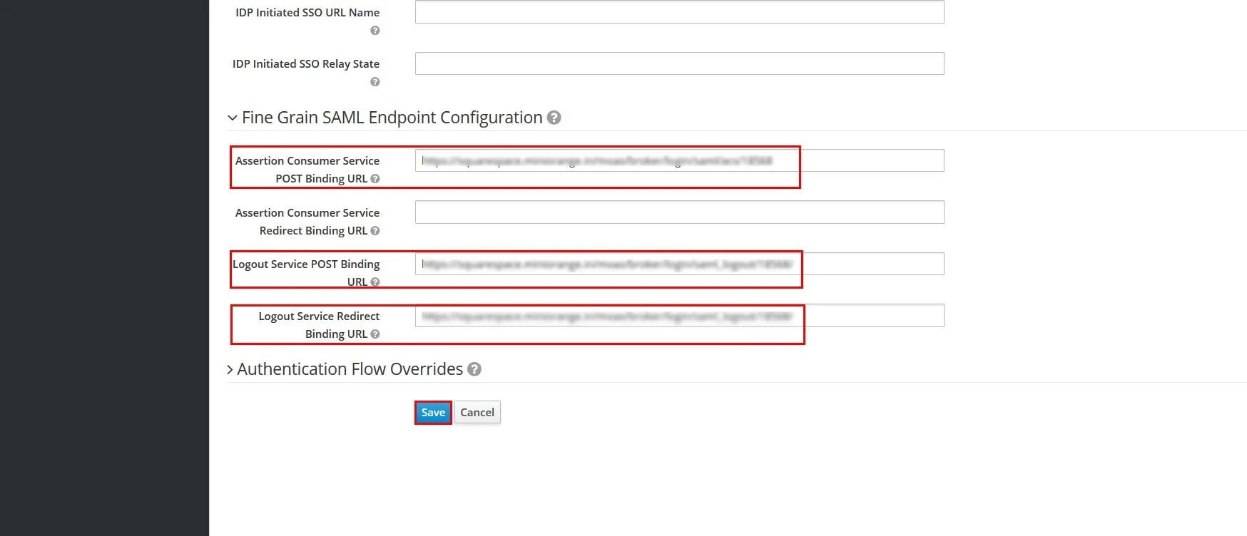 Keycloak SAML Single Sign-On(SSO) for shopify Client Configuration