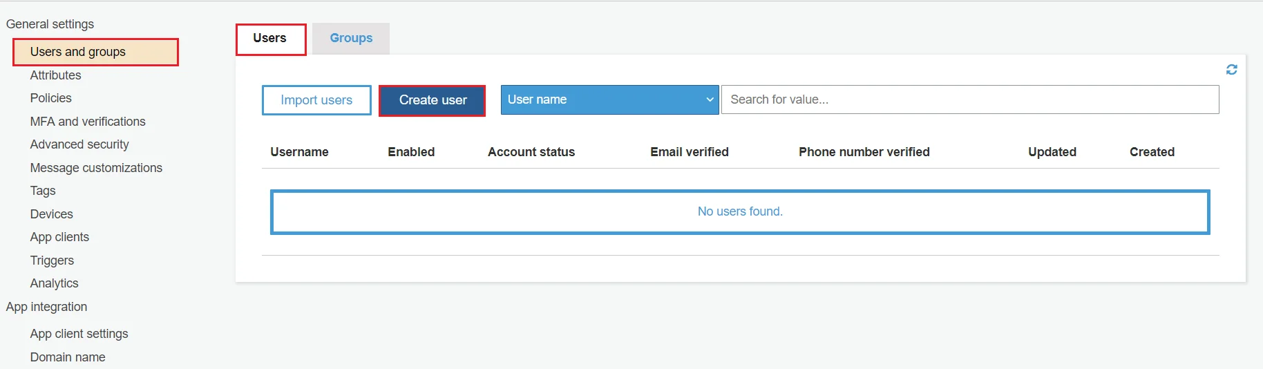 OAuth/OpenID/OIDC Single Sign On (SSO), AWS cognito SSO Login Add Users / Groups