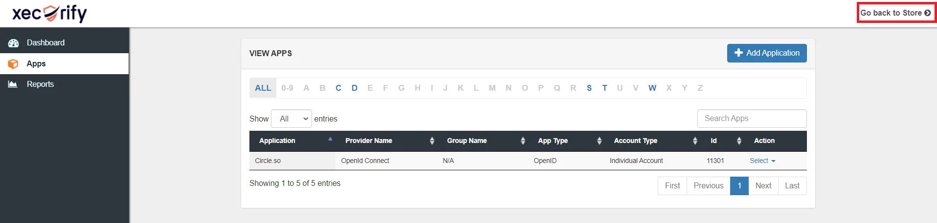 Shopify Single Sign-On (SSO)- goto store