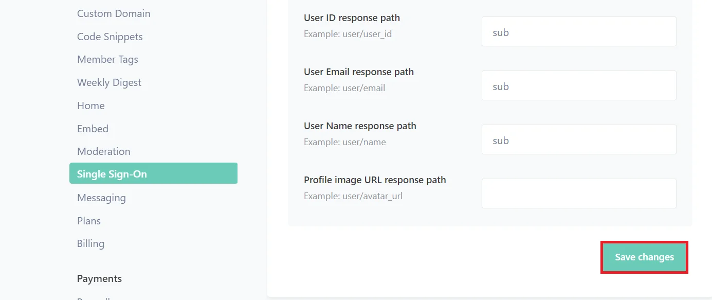 Shopify Single Sign-On (SSO)- add attribute 
