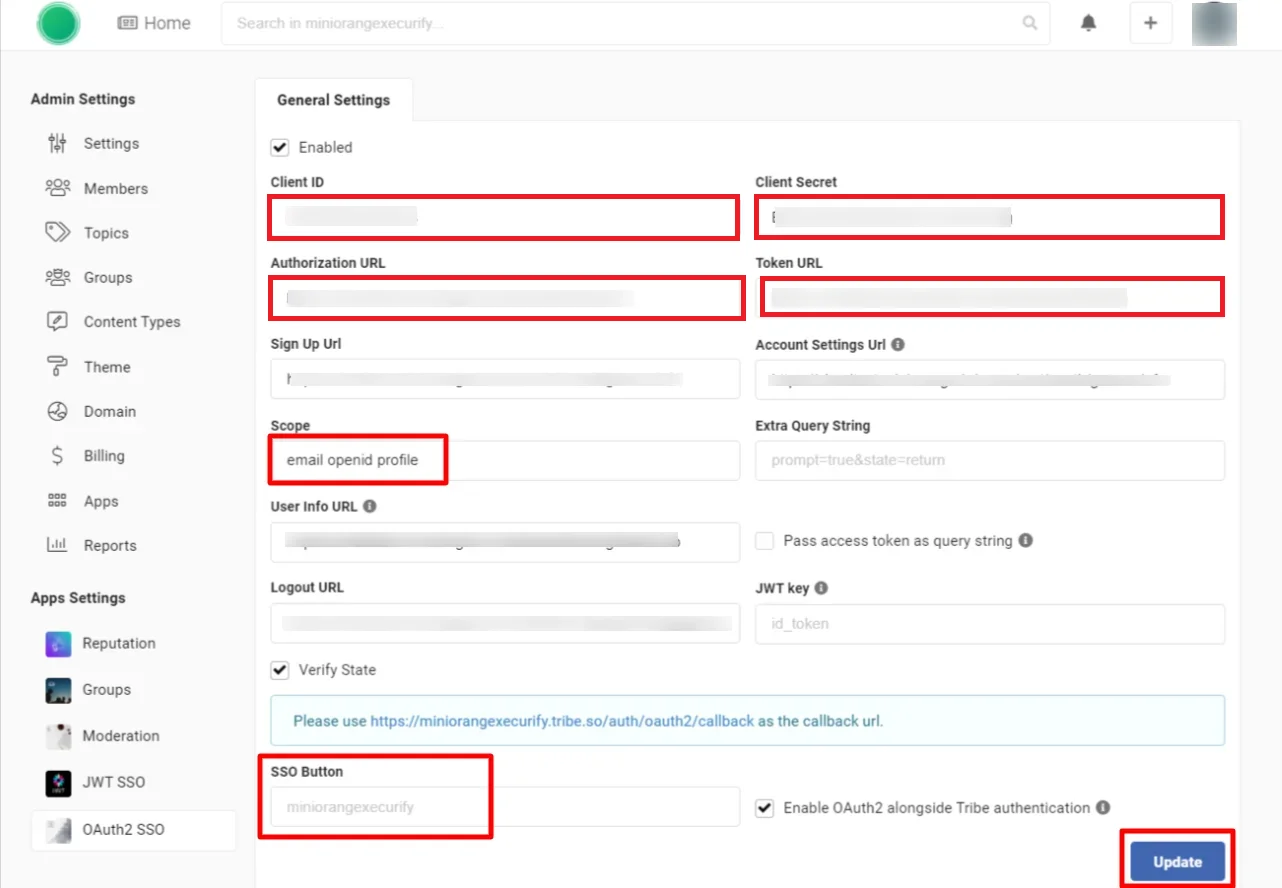 OAuth server Single Sign-On(SSO)WordPress- Tribe SSO install oauth2 