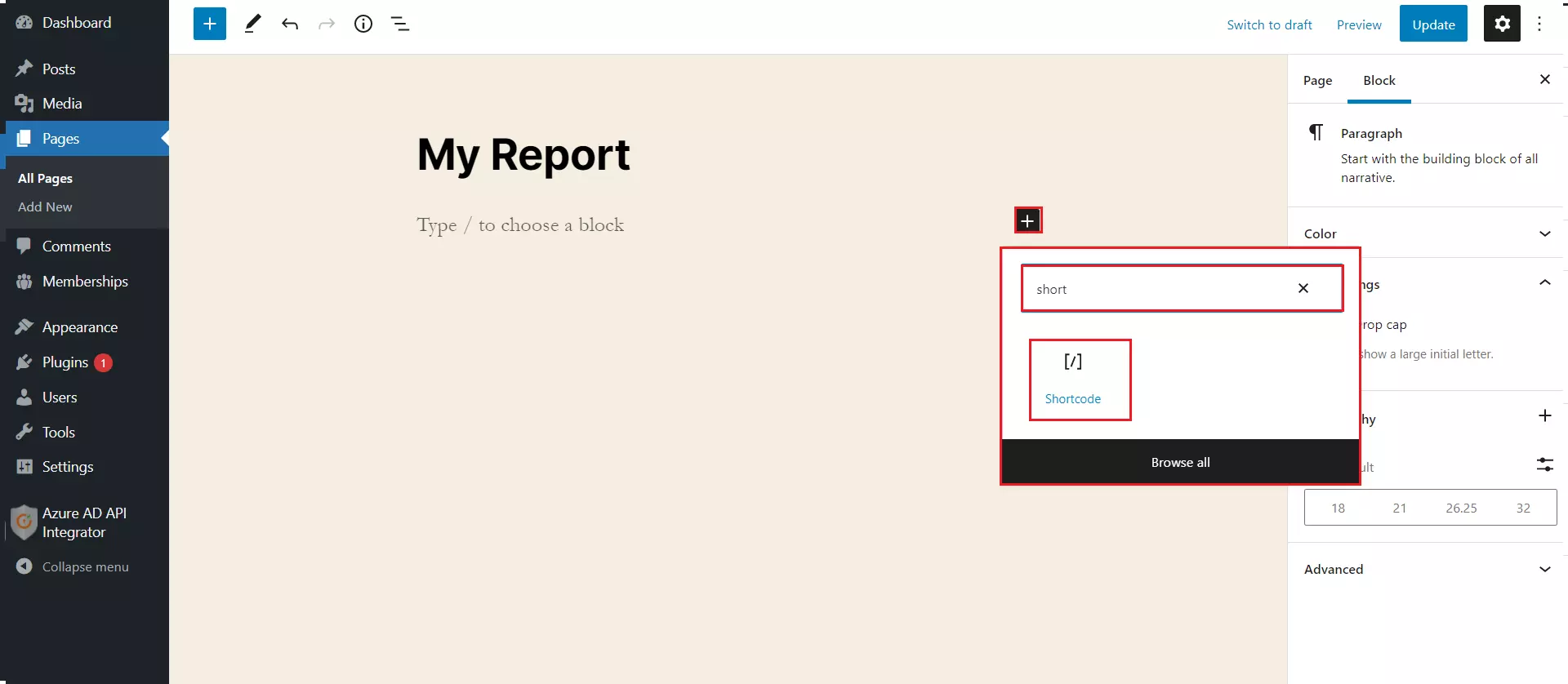 WP PowerBI Embed with row level security | visit powerbi report