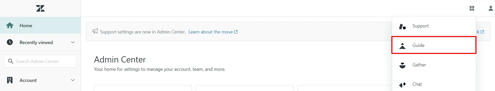 Zendesk sso shopify as idp -  get guide section