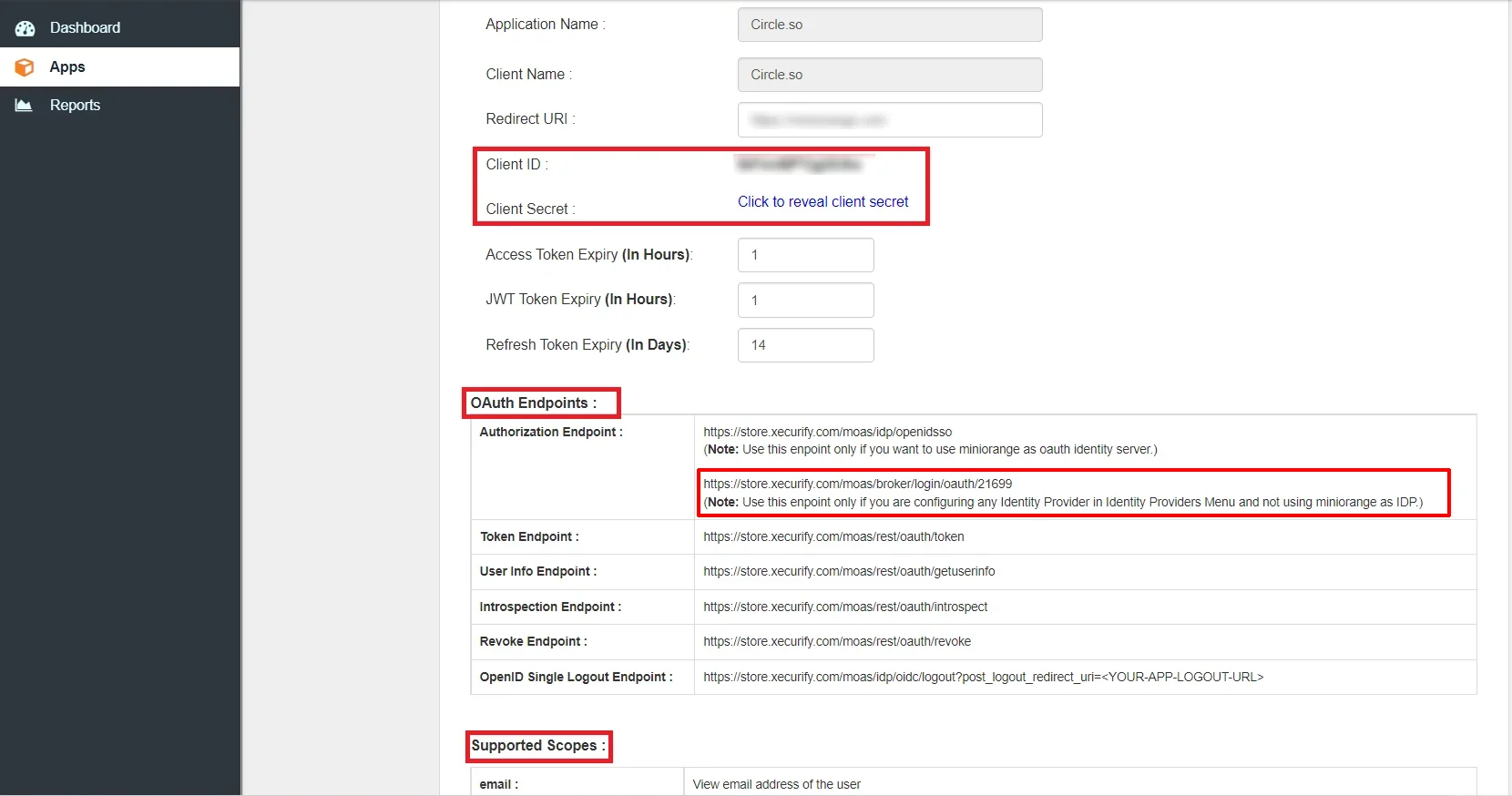 Zendesk sso shopify as idp - setup application tab