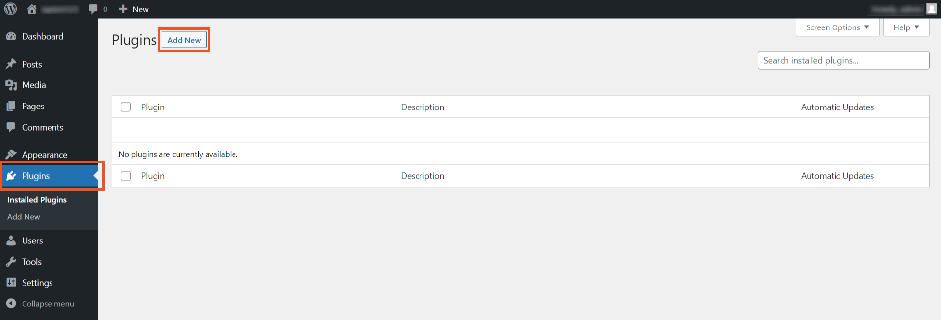 WordPress Console to add miniorange staff employee business directory for active directory plugin