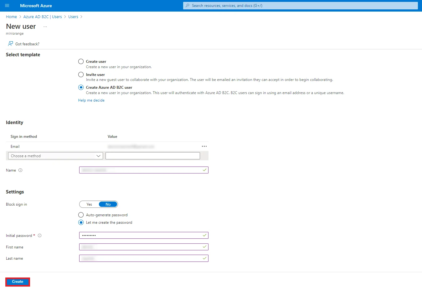 Configure Azure B2C SSO (Single Sign-On) - user flow 