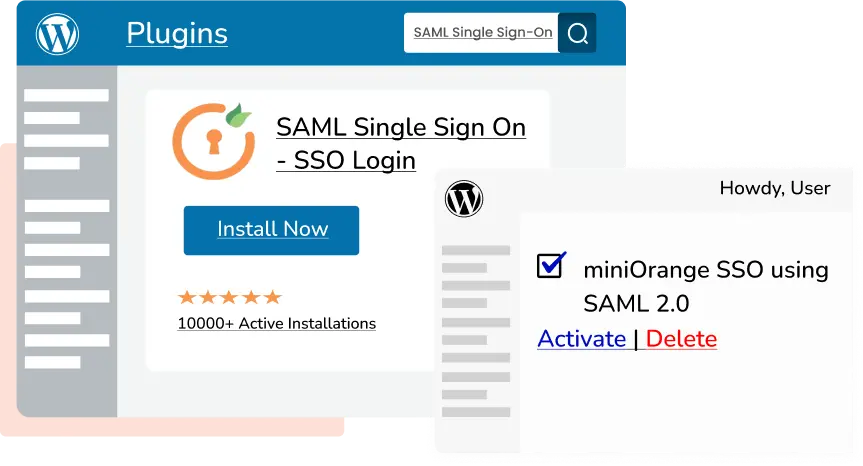 WordPress SSO SAML - WordPress Single Sign On | Download Plugin