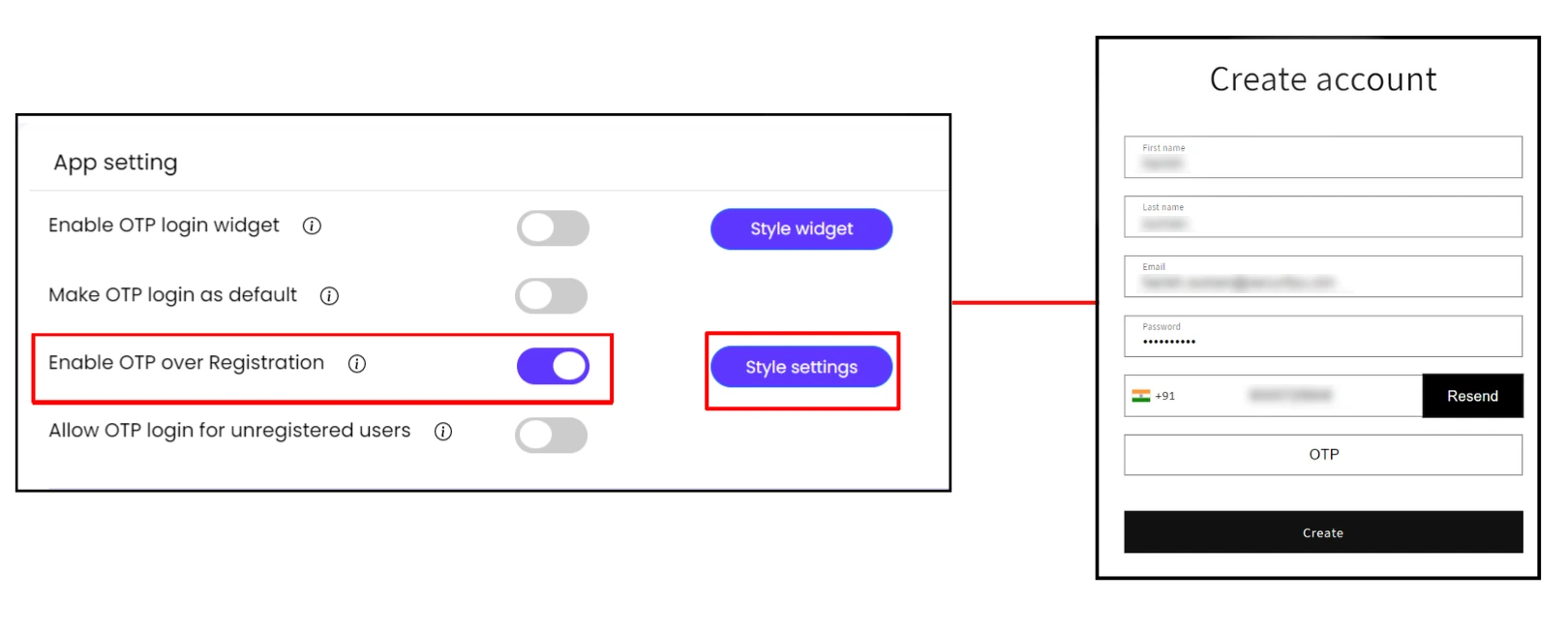 Shopify OTP Login - Login with OTP Shopify - OTP over registration