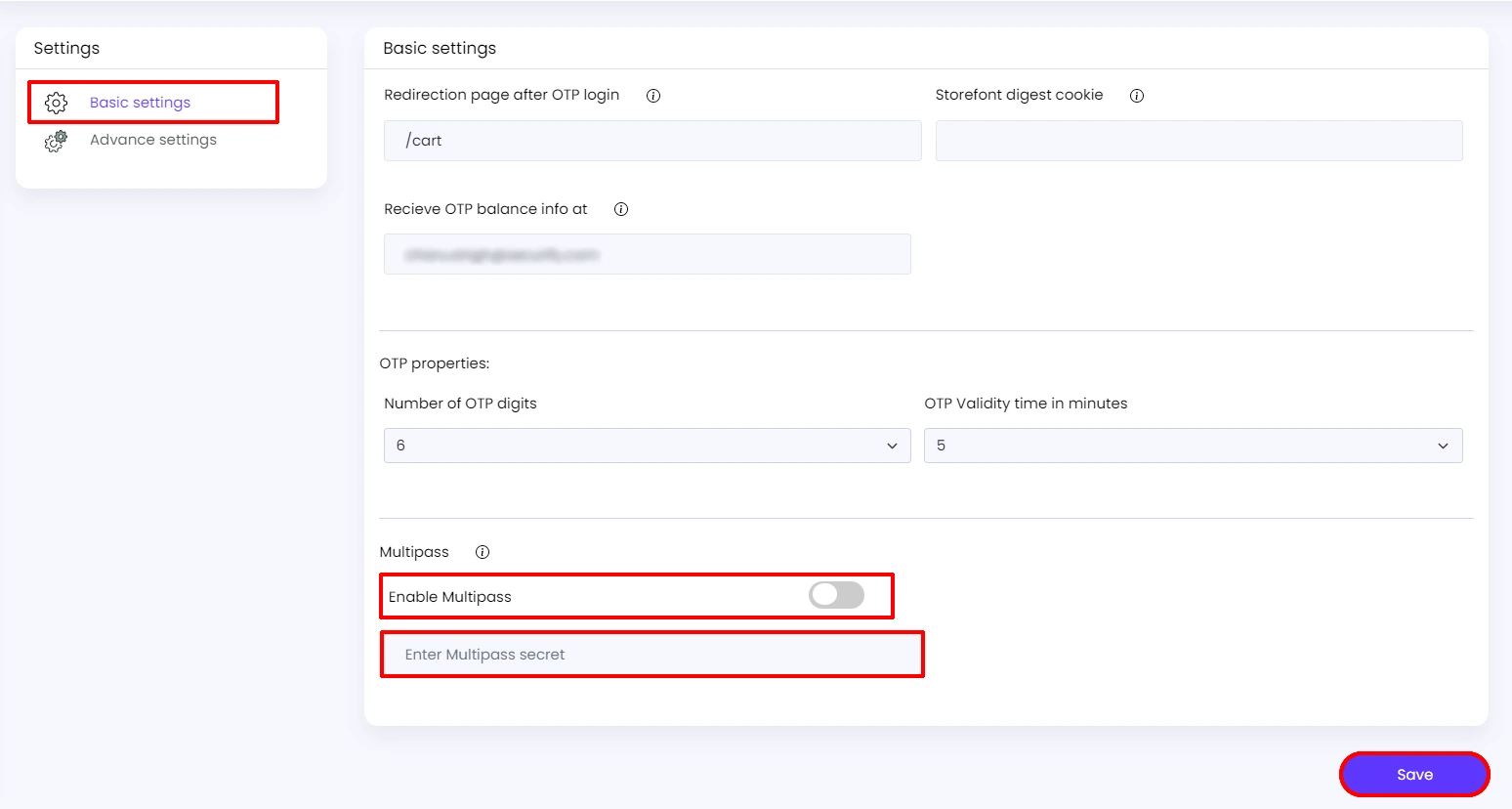 Shopify OTP Login - Login with OTP Shopify - provie OTP Login 