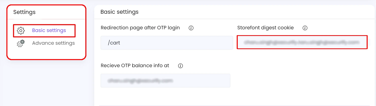 Shopify OTP Login - Login with OTP Shopify - storefront_digest cookie 