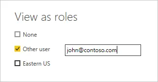 WordPress power bi desktop application - select other user