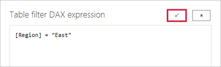 WordPress power bi desktop application - click on save