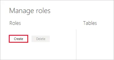 WordPress power bi desktop application - Click on create