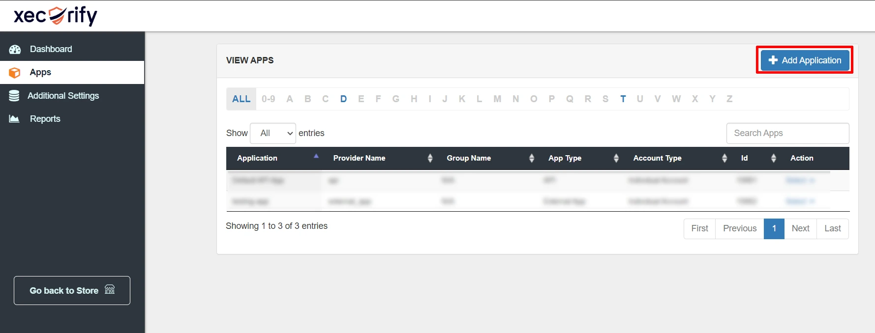 Shopify Single Sign-On (SSO)- add applications