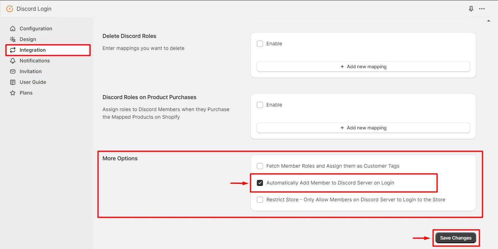 Shopify Discord SSO login - Shopify Discord Role Mapping -  Add Customer to Discord Server