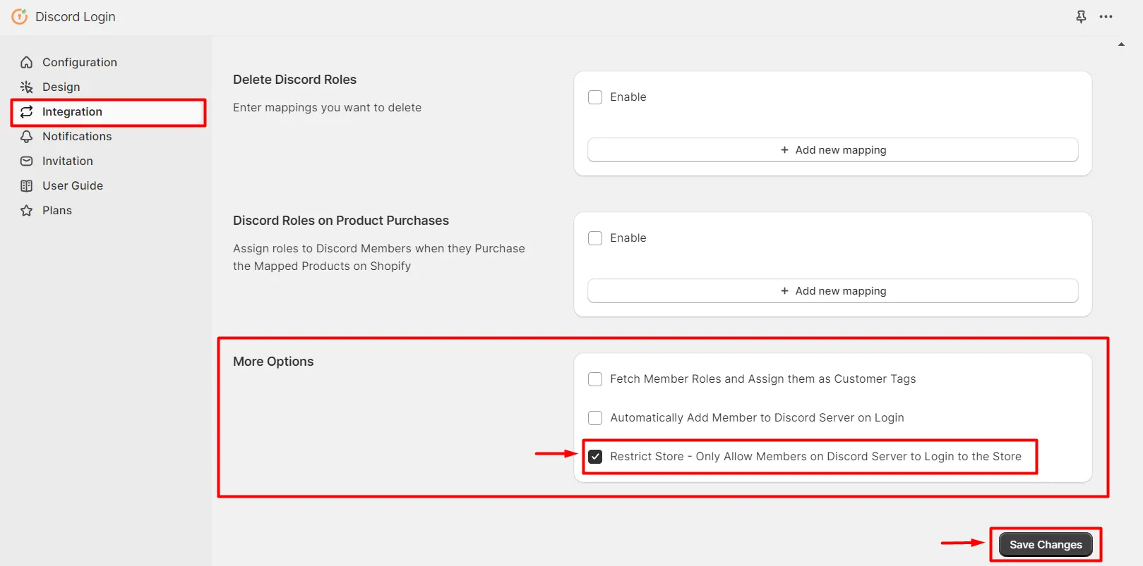 Shopify Discord SSO login - Shopify Discord Role Mapping -  Restrict Access to Shopify