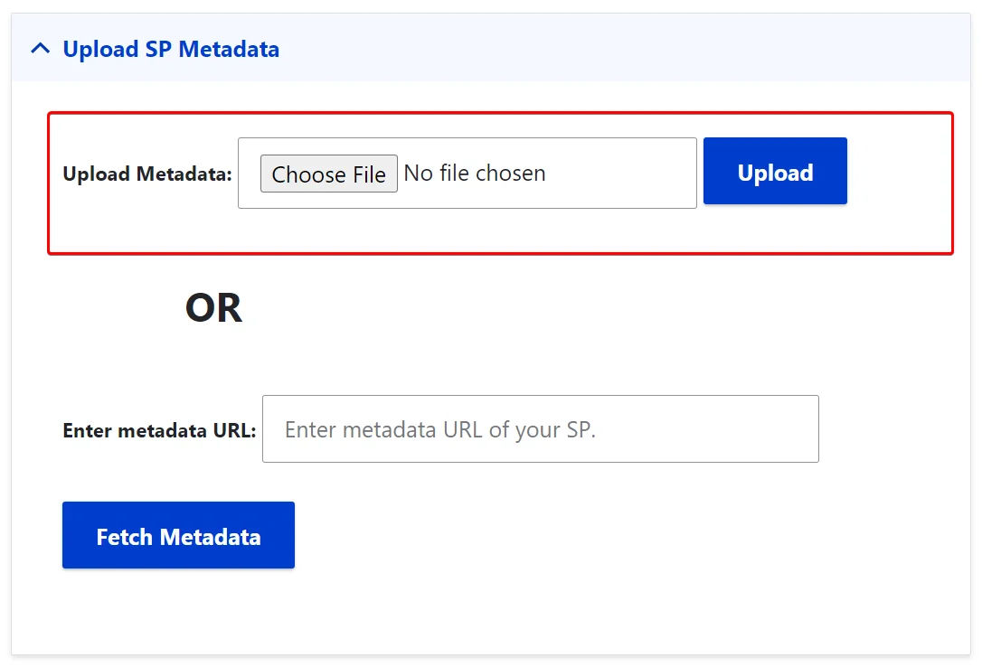 Drupal-SAML-IDP-Upload-Metadata