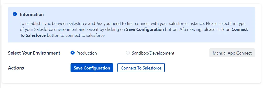 Auto Connect - Integrate Jira Salesforce Data Sync