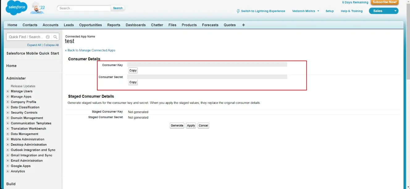 Manual Connect - Integrate Jira Salesforce Data Sync