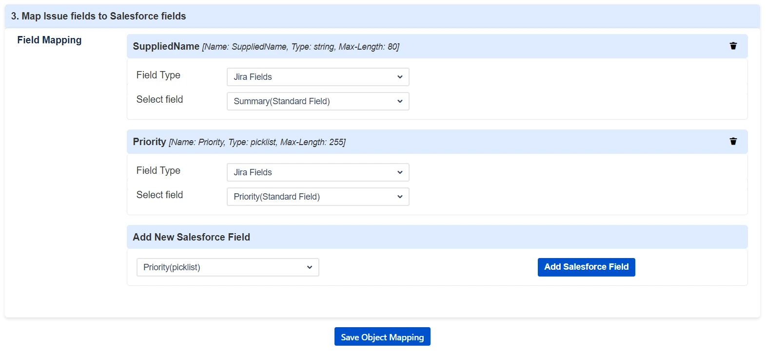 Jira Salesforce Field Mapping - Integrate Jira Salesforce Data Sync