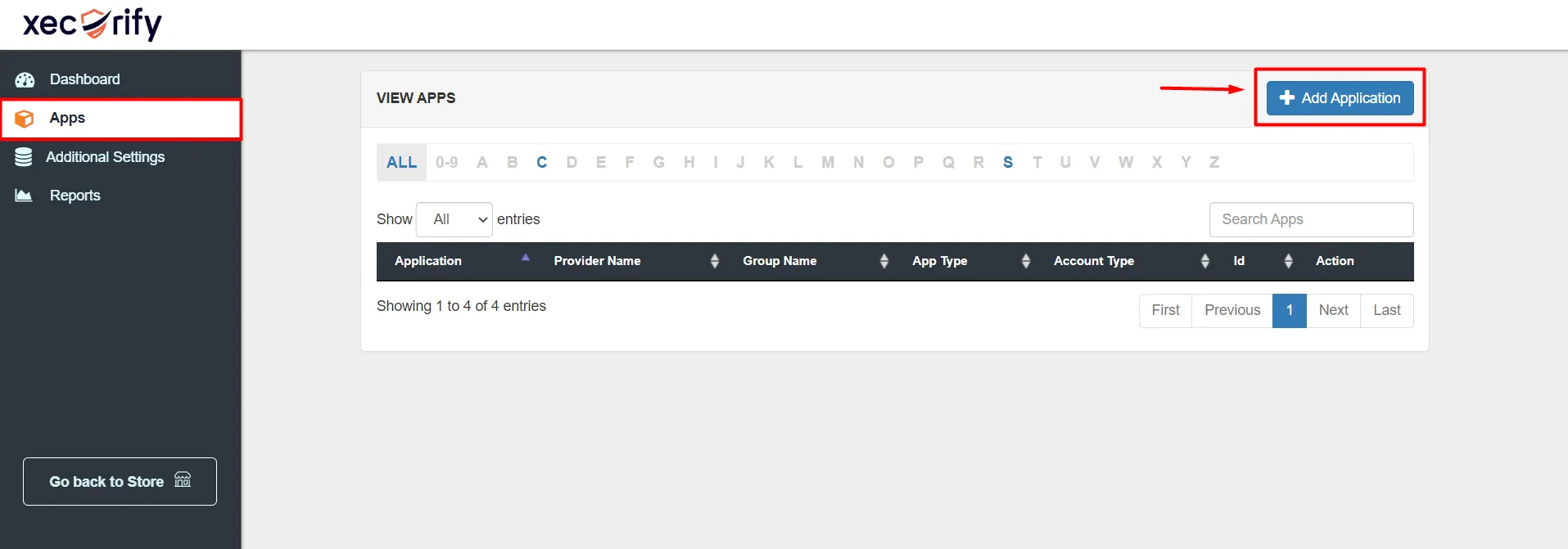 SSO between Two Shopify Stores - Shopify as IDP - Add Application