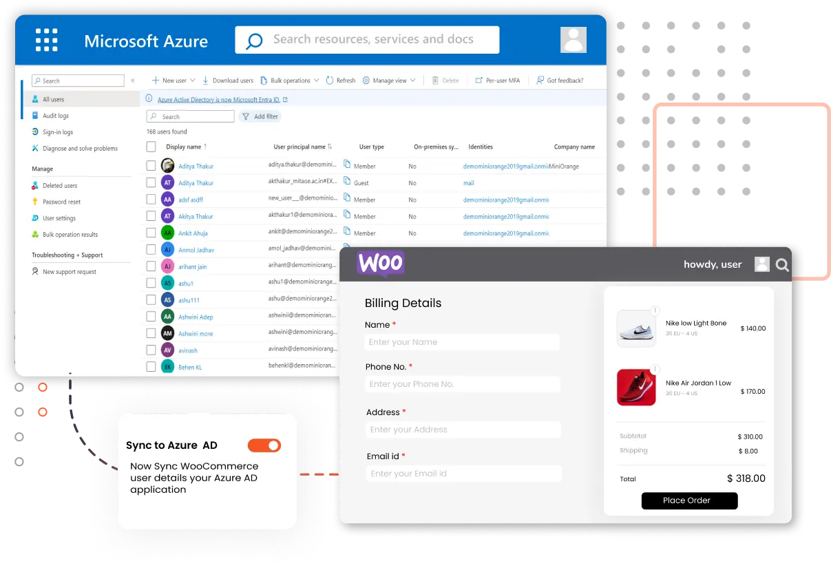 WordPress Azure AD provisioning | Azure B2C sync | WooCommerce and Azure AD/B2C Integration