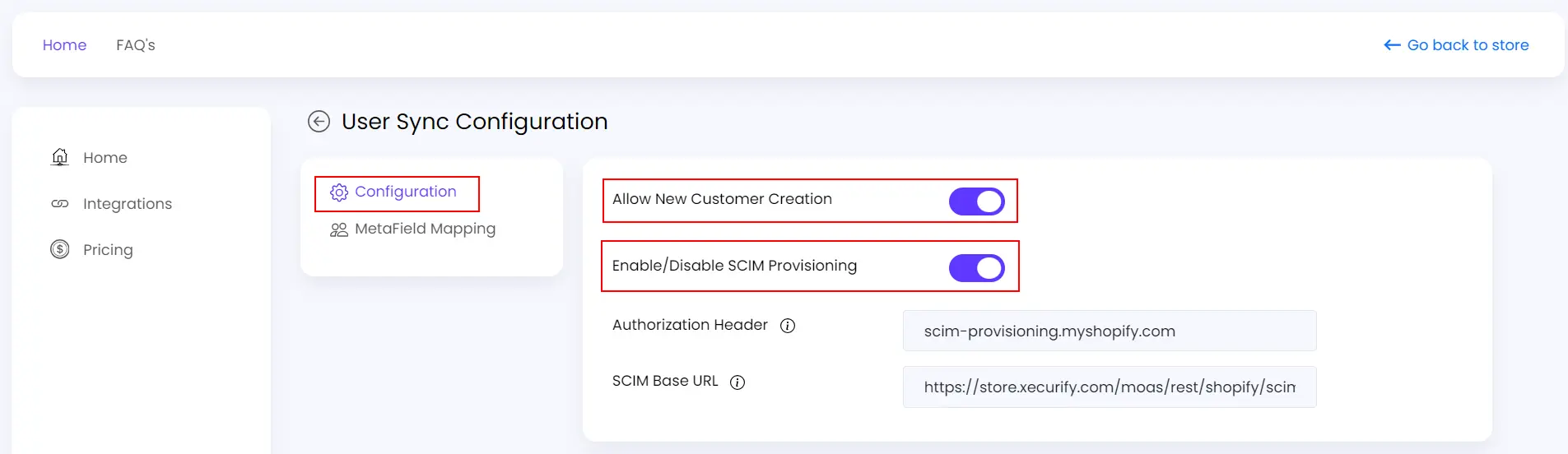 Okta Shopify SCIM - Enable New Customer Creation