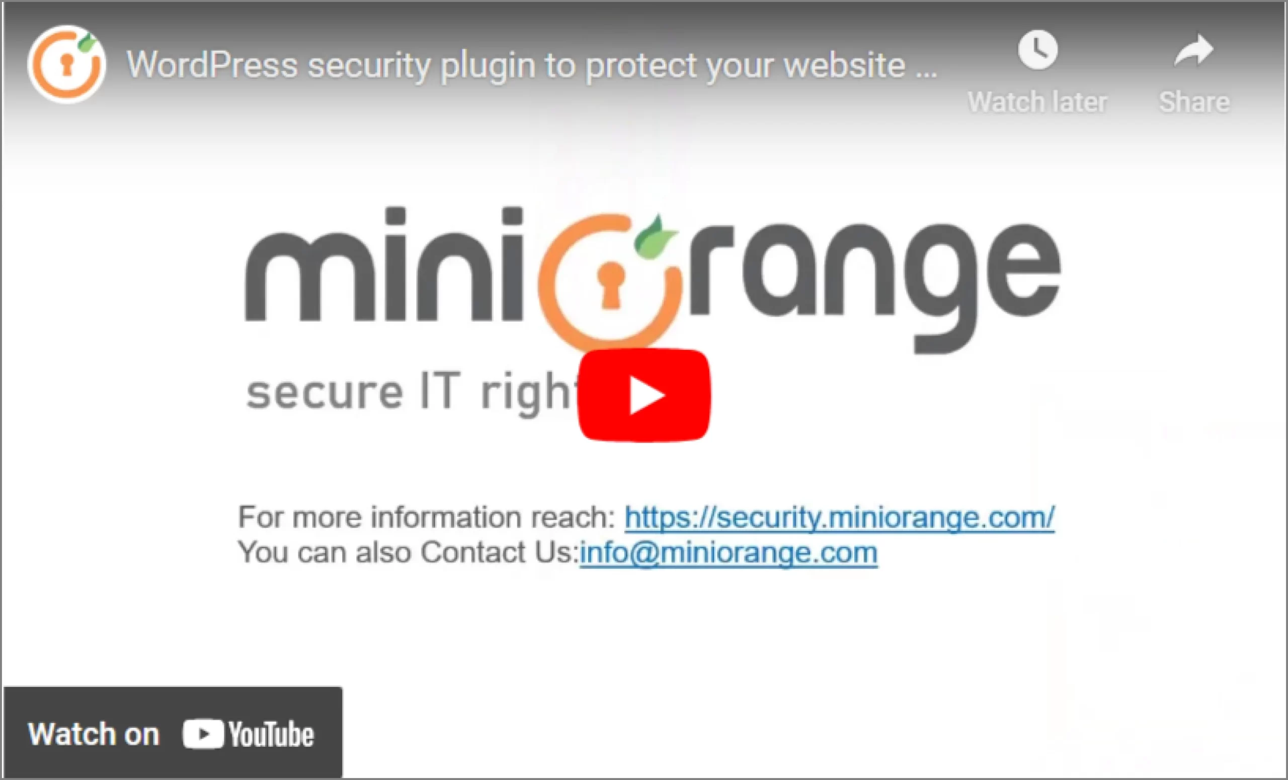 Security-Plugin