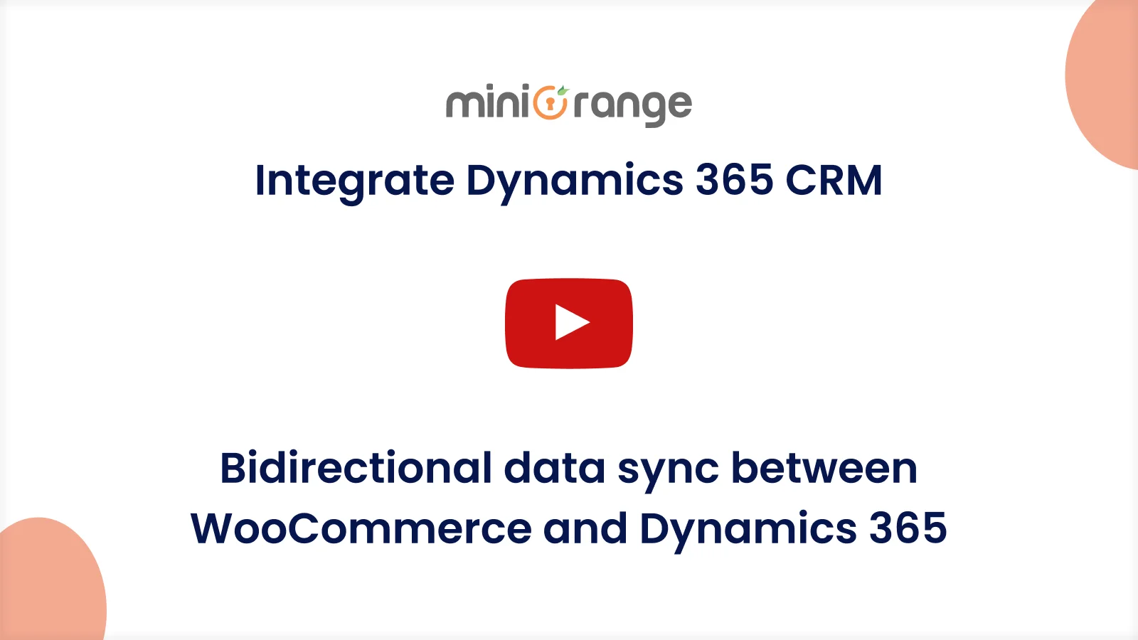 Sync Microsoft Dynamics CRM with WP WooCommerce Integration | WordPress Dynamics 365 Integration